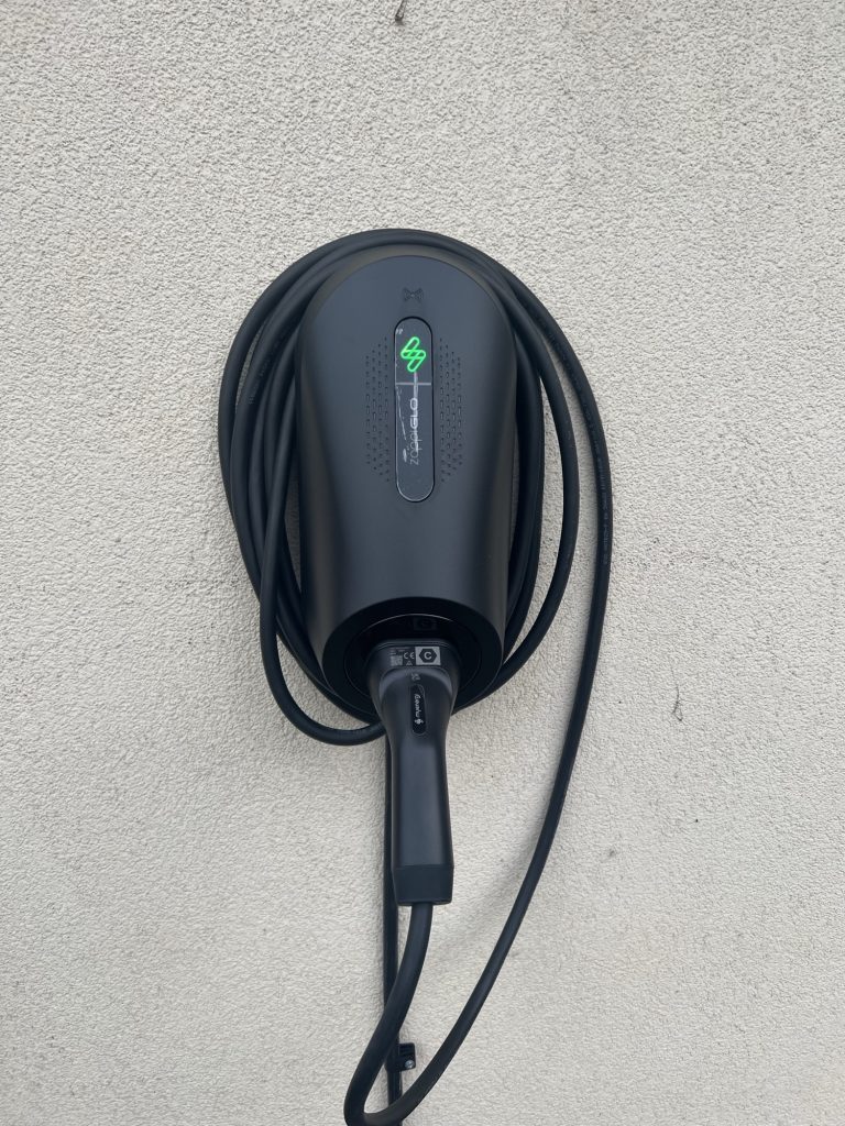 myenergi zappi GLO EV charger installed at house in Ilford