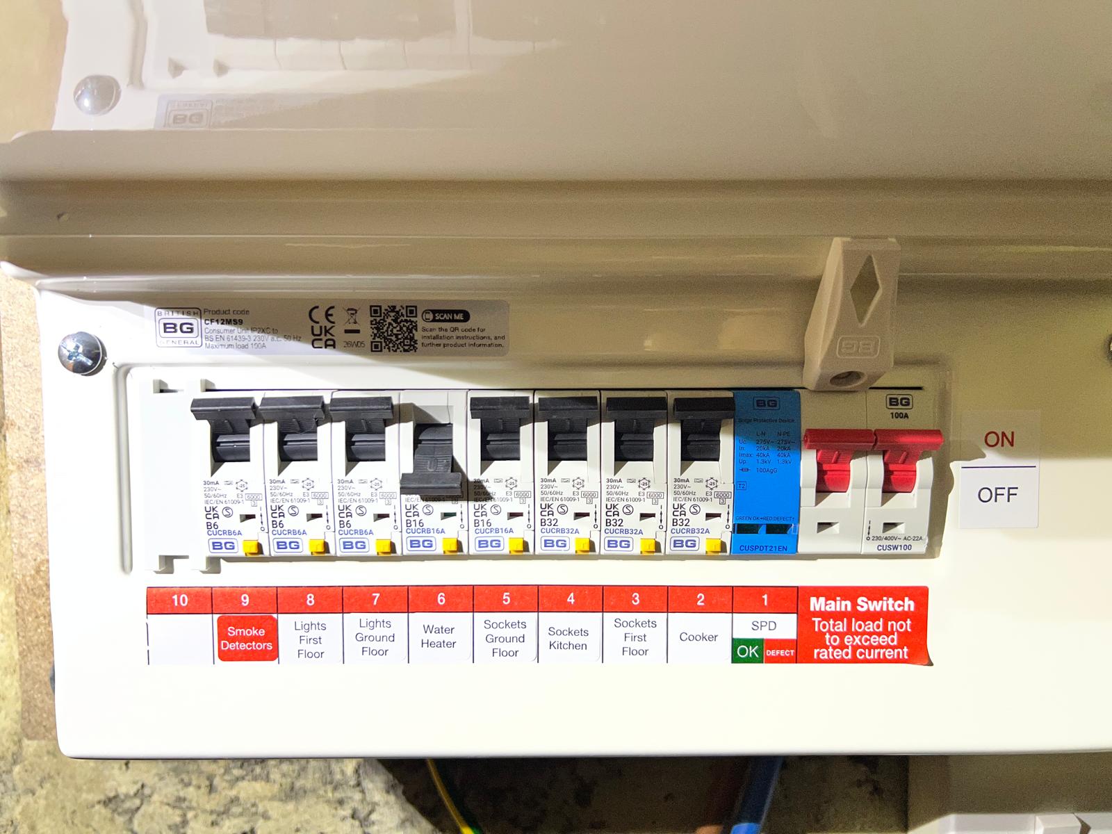Consumer Unit Upgrade in N16